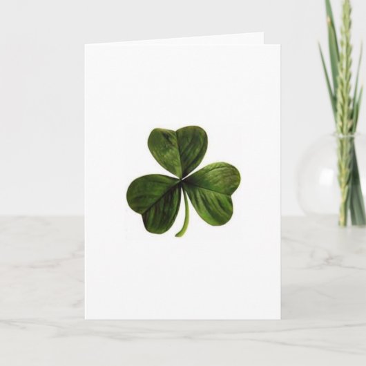 Kleeblatt Karte (Vorderseite)