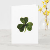 Kleeblatt Karte (Gelbe Blume)