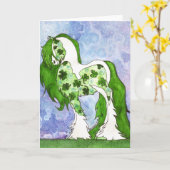 Kleeblatt Karte (Gelbe Blume)