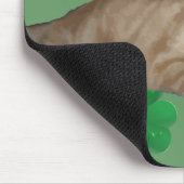 Kleeblatt-Katze Mousepad (Ecke)