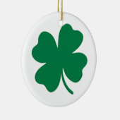 Kleeblatt Keramik Ornament (Rechts)