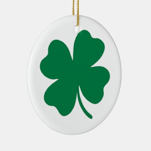 Kleeblatt Keramik Ornament (Rechts)