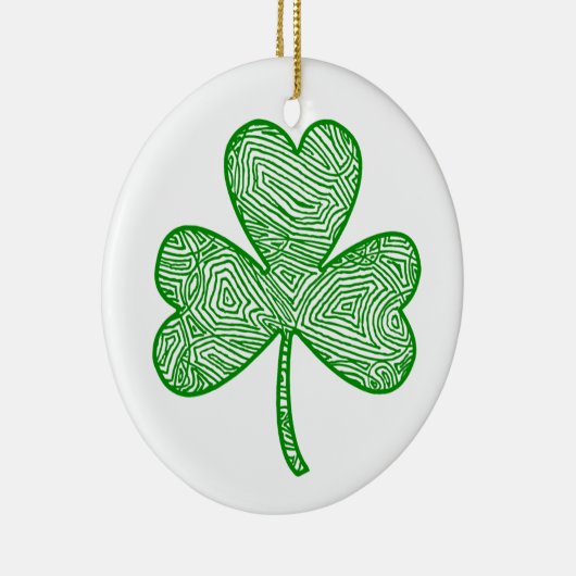 Kleeblatt Keramikornament (Rechts)