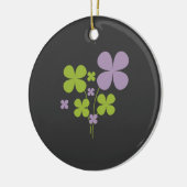 Kleeblatt Keramikornament (Links)