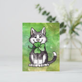 Kleeblatt Kitty Postkarte (Stehend Vorderseite)