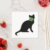 Kleeblatt Kitty Serviette (Beispiel)