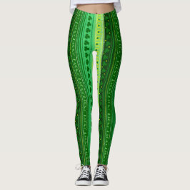 Kleeblatt, Klee St.Patrick's Day, Glücksmuster Leggings