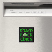 Kleeblatt 'Kleeblatt Chick'-Magnet schwarz Magnet (In Situ (Geschirrspüler))