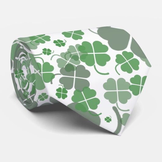 Kleeblatt Krawatte (Gerollt)