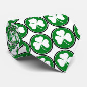 KLEEBLATT-KRAWATTE FÜR DEN TAG DES PADDYS KRAWATTE (Gerollt)