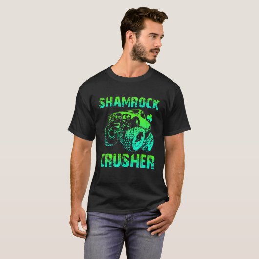 Kleeblatt Kreuzfahrer LKW Kleeblätter St. Patri T-Shirt (Vorne ganz)