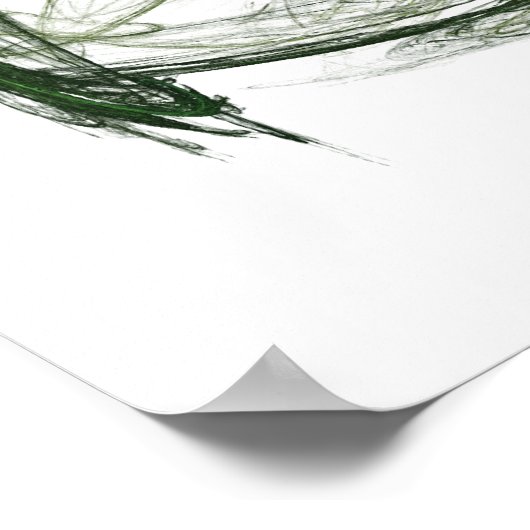 Kleeblatt Lace Poster (Ecke)