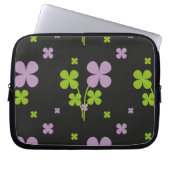 Kleeblatt Laptopschutzhülle (Vorderseite)