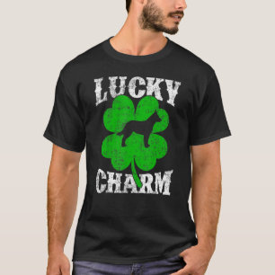 Kleeblatt Leaf Lucky Charm Blue Heeler Dog St Patr T-Shirt