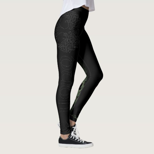 Kleeblatt Leggings (Rechts)