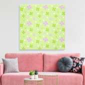 Kleeblatt Leinwanddruck (Insitu (Wohnzimmer))