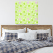 Kleeblatt Leinwanddruck (Insitu (Schlafzimmer))
