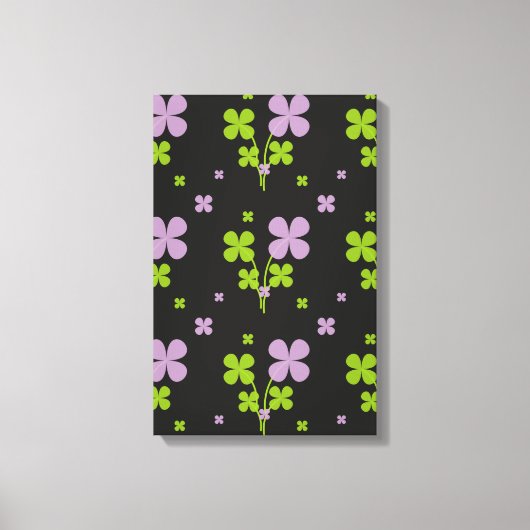 Kleeblatt Leinwanddruck (Vorderseite)