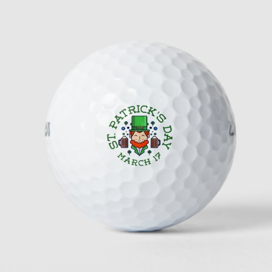 Kleeblatt leprechaun golfball (Vorderseite)