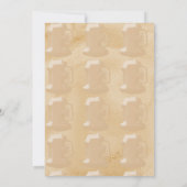 Kleeblatt & Leprechaun St Patrick's Day Party Einladung (Rückseite)