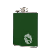 Kleeblatt Lips - Küss Me I'm Irish Flask Flachmann (Links)