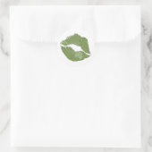 Kleeblatt Lips - Küss Me I'm Irish Stickers (Tasche)