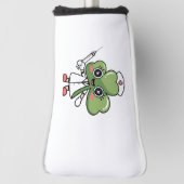 Kleeblatt Lucky Charm Nurse Kawaii Lucky Charm Golf Headcover (Rotieren 90)