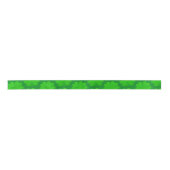Kleeblatt & Lucky Clover leaf / Irish St Patrick Satinband (Vorderseite)