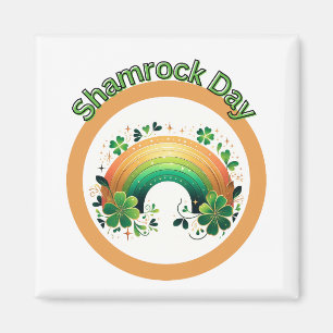 Kleeblatt Lucky Rainbow St. Patrick's Day Magnet