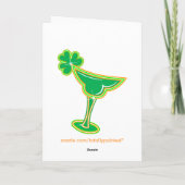 Kleeblatt Margarita Karte (Rückseite)