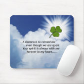 Kleeblatt-Memorial Mousepad (Mit Mouse)