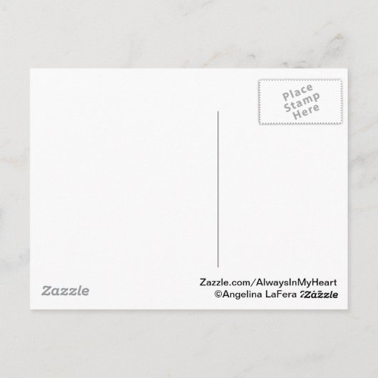 Kleeblatt-Memorial Postkarte (Rückseite)