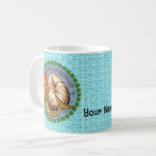 Kleeblatt Mermaid Kaffeetasse (Vorderseite Links)