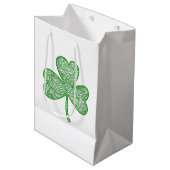 Kleeblatt Mittlere Geschenktüte (Vorderseite Schrägansicht)