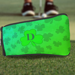 Kleeblatt Monogram Green Clover Cover Golf Headcover