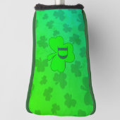 Kleeblatt Monogram Green Clover Cover Golf Headcover (Rotieren 90)