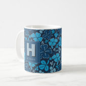 Kleeblatt-Monogramm St. Patrick`s Tag Kaffeetasse (Vorderseite Links)