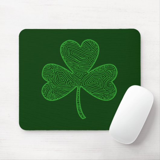 Kleeblatt Mousepad (Mit Mouse)