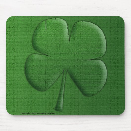 Kleeblatt Mousepad (Vorne)