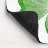 Kleeblatt mousepad Weiß (Ecke)