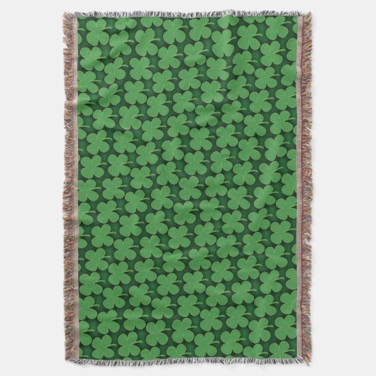 Kleeblatt Muster Decke (Vorderseite Vertikal)