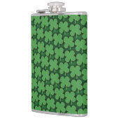 Kleeblatt Muster Flachmann (Links)