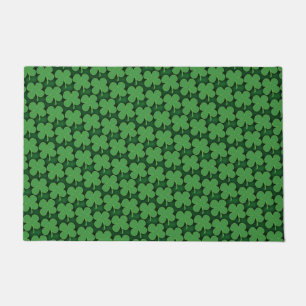 Kleeblatt Muster Fußmatte