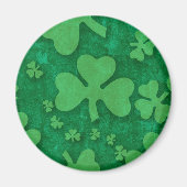 Kleeblatt Muster Magnet (Vorne)