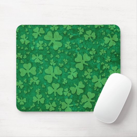 Kleeblatt Muster Mousepad (Mit Mouse)
