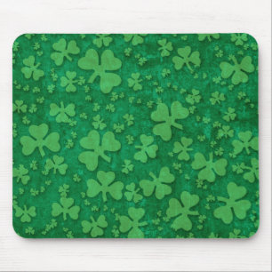 Kleeblatt Muster Mousepad