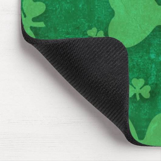 Kleeblatt Muster Mousepad (Ecke)