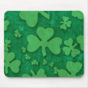 Kleeblatt Muster Mousepad