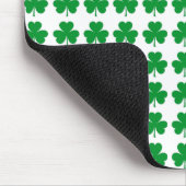 Kleeblatt Muster Mousepad (Ecke)