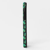 Kleeblatt-Muster-Schwarzes iPhone 5/5S kaum dort Case-Mate iPhone Hülle (Hinten/Links)